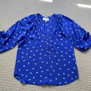 Boutique Yumi Kim elephant silk top M